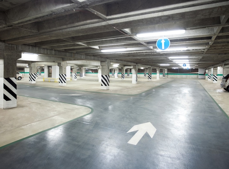 地下車庫標識設計