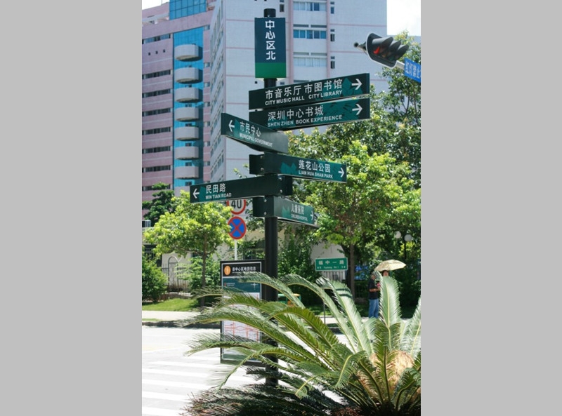 戶外導(dǎo)視牌