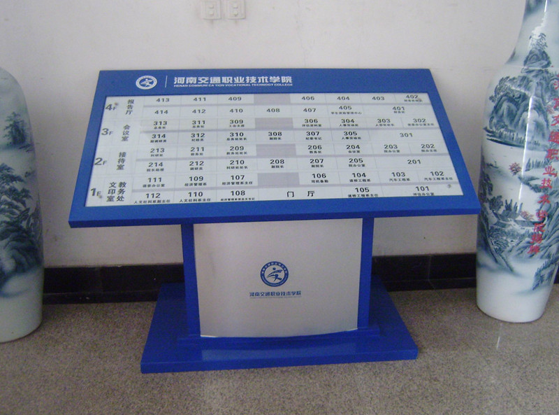 校區，廠區標識牌